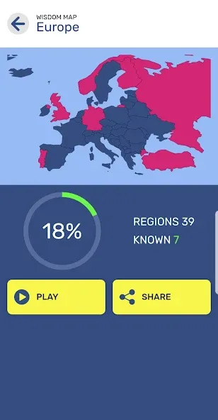 Скачать взломанную Map Quiz World Geography (Мап Квиз Всемирная География)  [МОД Бесконечные деньги] — стабильная версия apk на Андроид screen 4