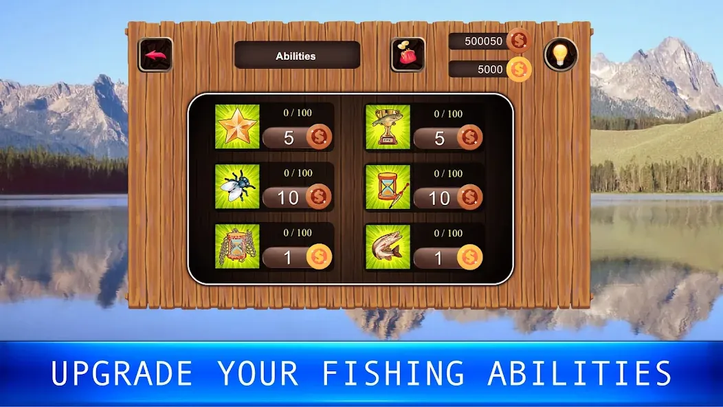 Скачать взломанную Fish rain: sport fishing  [МОД Menu] — полная версия apk на Андроид screen 4