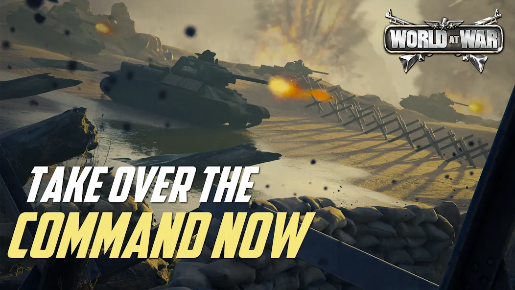 Взлом World at War: WW2 Strategy (Ворлд эт Уор)  [МОД Unlimited Money] — последняя версия apk на Андроид screen 1