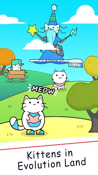 Скачать взломанную Cat Game Purland offline games (Пурр)  [МОД Много монет] — полная версия apk на Андроид screen 2