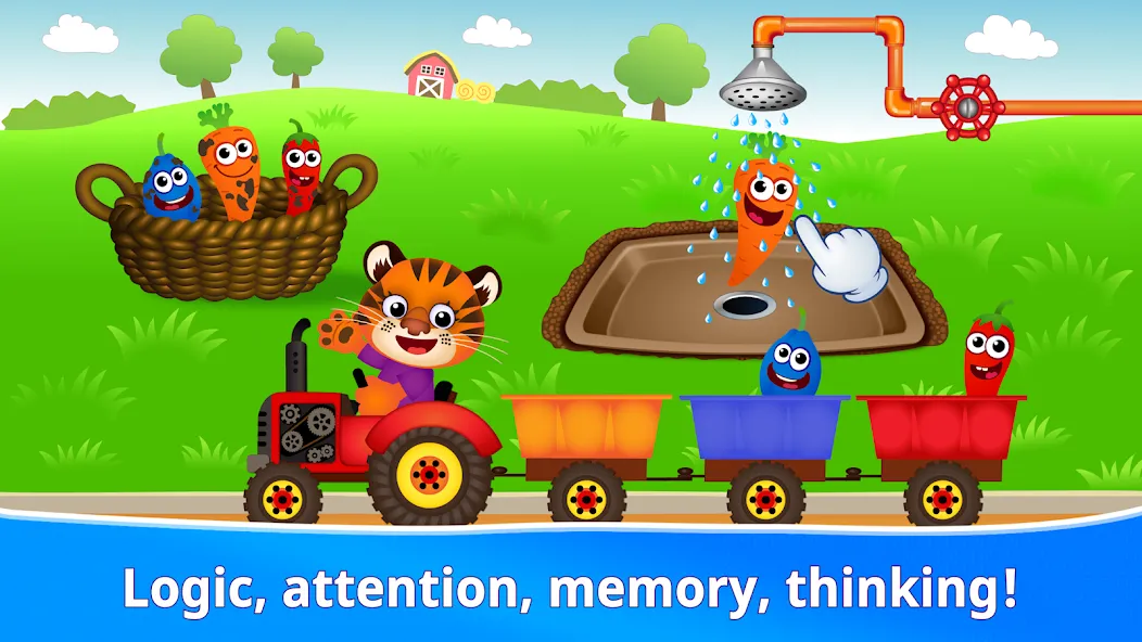 Скачать взломанную Educational games for toddlers  [МОД Бесконечные монеты] — полная версия apk на Андроид screen 2