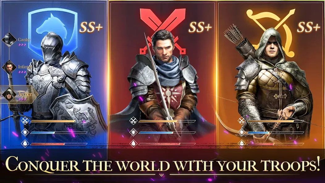 Скачать взлом Rising: War for Dominion  [МОД Все открыто] — стабильная версия apk на Андроид screen 2