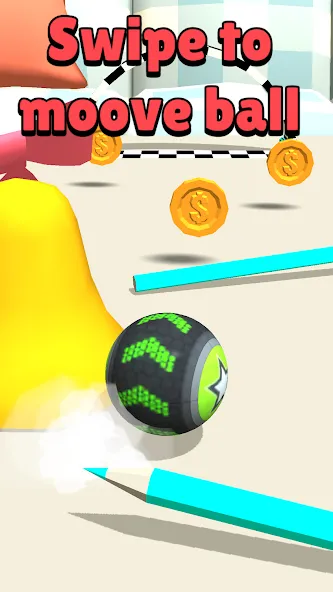 Скачать взломанную Toy Going Ball Roll  [МОД Unlimited Money] — полная версия apk на Андроид screen 1