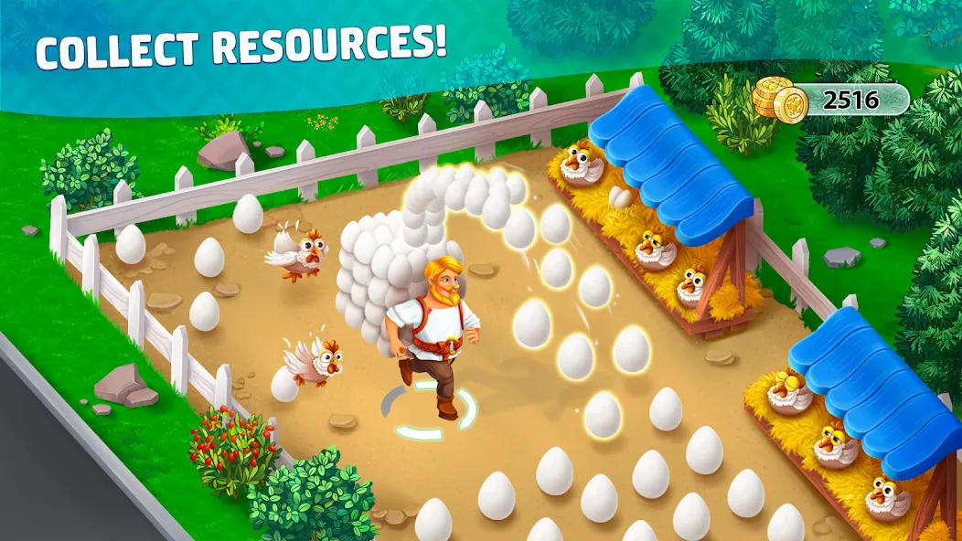 Взлом Harvest Land  [МОД Menu] — последняя версия apk на Андроид screen 1