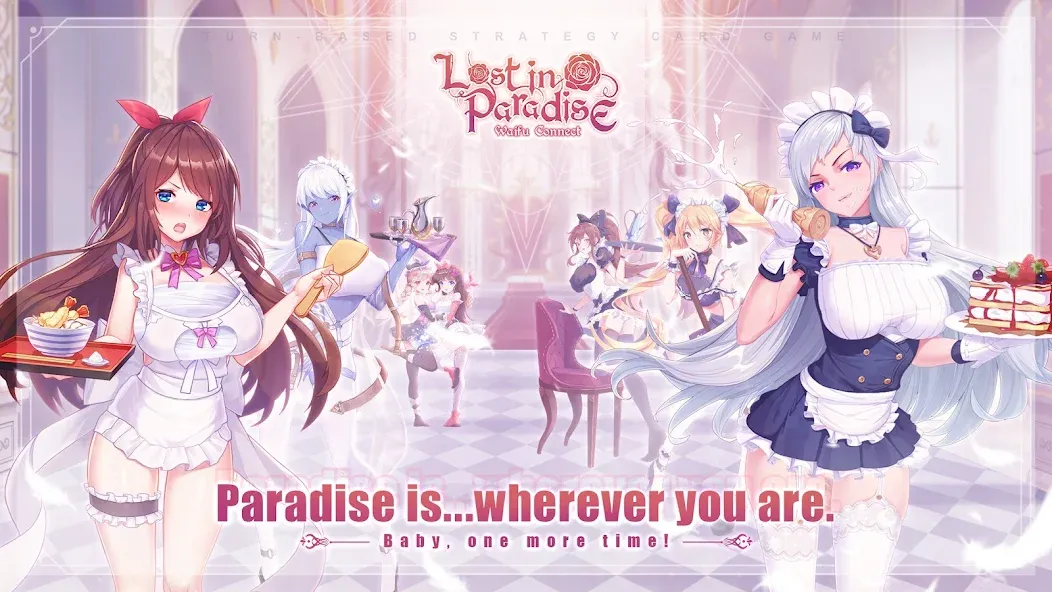 Взломанная Lost in Paradise:Waifu Connect (Лост ин Парадайз)  [МОД Много монет] — последняя версия apk на Андроид screen 1