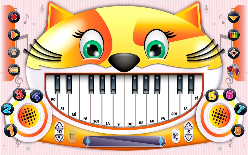 Взлом Meow Music — Sound Cat Piano (Мяу Музыка)  [МОД Все открыто] — последняя версия apk на Андроид screen 1