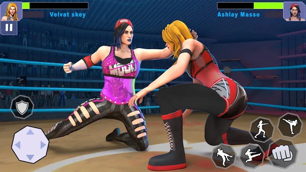 Взломанная Bad Girls Wrestling Game  [МОД Много монет] — полная версия apk на Андроид screen 4