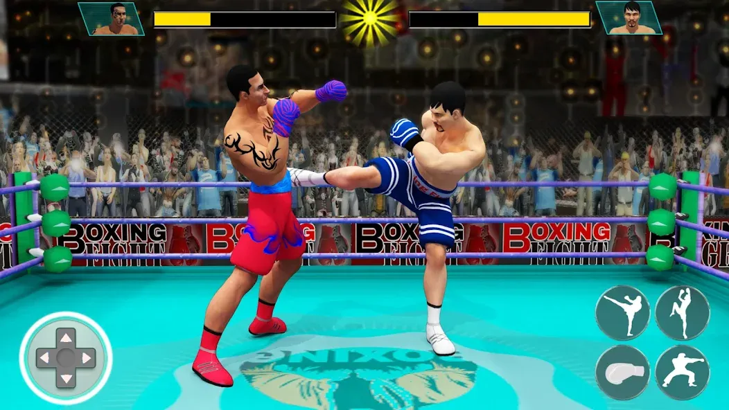 Скачать взломанную Punch Boxing Game: Ninja Fight  [МОД Menu] — полная версия apk на Андроид screen 5