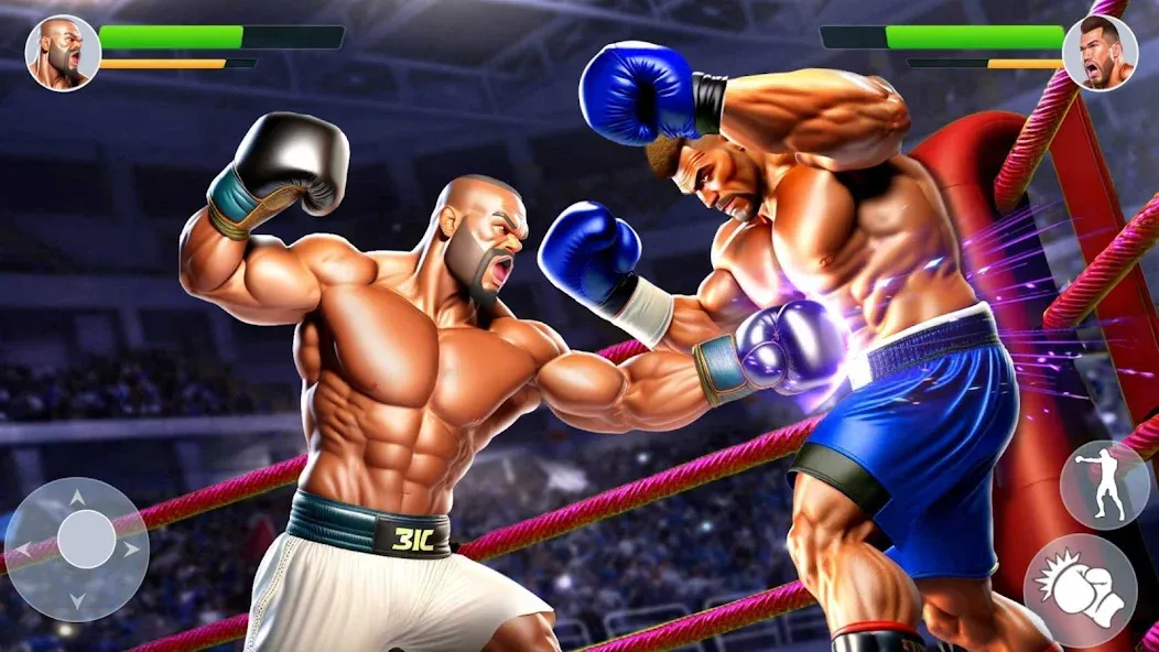 Взлом Boxing Heros: Fighting Games (Тэг Боксинг Игры)  [МОД Много денег] — последняя версия apk на Андроид screen 1