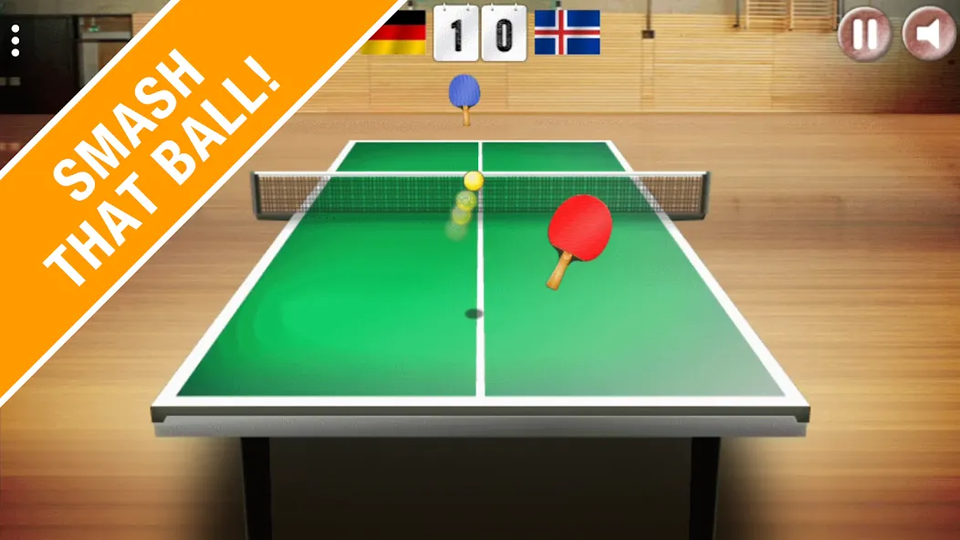 Скачать взломанную Table Tennis 3D Ping Pong Game  [МОД Unlimited Money] — стабильная версия apk на Андроид screen 1