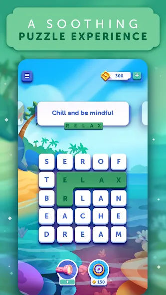 Скачать взлом Word Lanes: Relaxing Puzzles (Ворд Лейнс)  [МОД Много монет] — последняя версия apk на Андроид screen 1