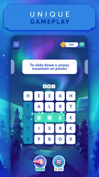 Скачать взлом Word Lanes: Relaxing Puzzles (Ворд Лейнс)  [МОД Много монет] — последняя версия apk на Андроид screen 2