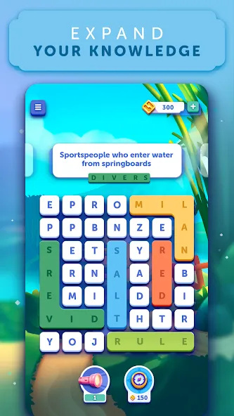 Скачать взлом Word Lanes: Relaxing Puzzles (Ворд Лейнс)  [МОД Много монет] — последняя версия apk на Андроид screen 5