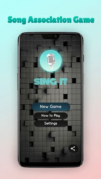 Скачать взломанную Sing it — Song association (Синг ит)  [МОД Unlimited Money] — последняя версия apk на Андроид screen 1