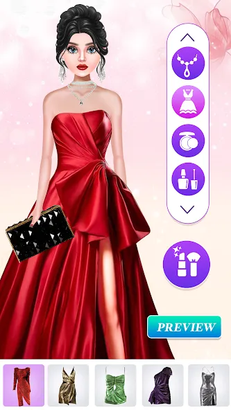 Взломанная Fashion Show: Dress up Games (Фэшн Шоу)  [МОД Бесконечные деньги] — последняя версия apk на Андроид screen 2