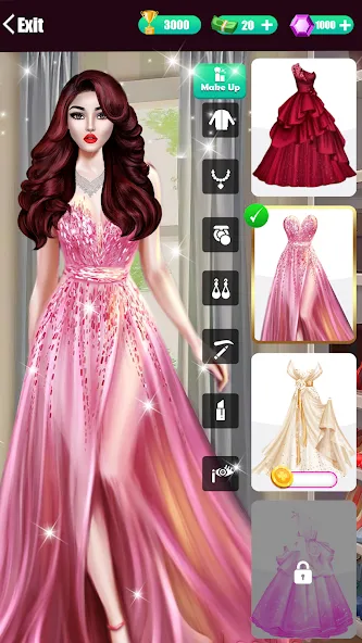 Взломанная Super Stylist: Dress Up Games  [МОД Бесконечные монеты] — стабильная версия apk на Андроид screen 1