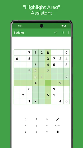 Взломанная Sudoku  [МОД Бесконечные монеты] — полная версия apk на Андроид screen 4