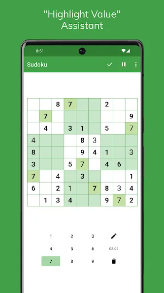 Взломанная Sudoku  [МОД Бесконечные монеты] — полная версия apk на Андроид screen 5