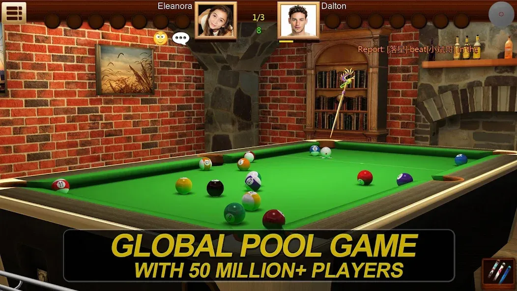 Взломанная Real Pool 3D Online 8Ball Game (Реал Пул 3Д Онлайн 8Бол Гейм)  [МОД Бесконечные деньги] — полная версия apk на Андроид screen 5