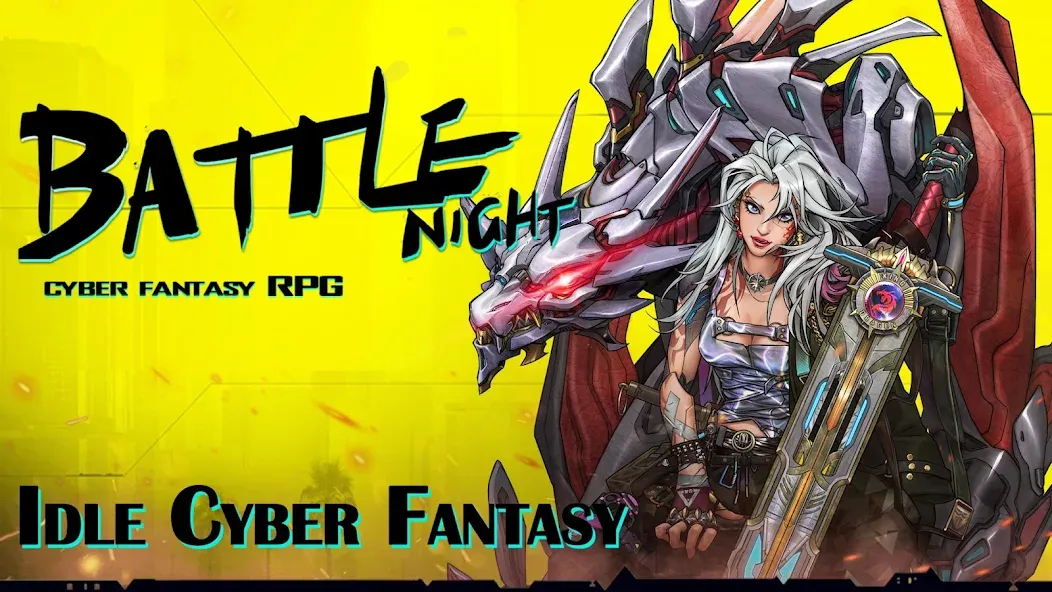 Скачать взлом Battle Night: Cyberpunk RPG (Бэтл Найт)  [МОД Много денег] — стабильная версия apk на Андроид screen 1