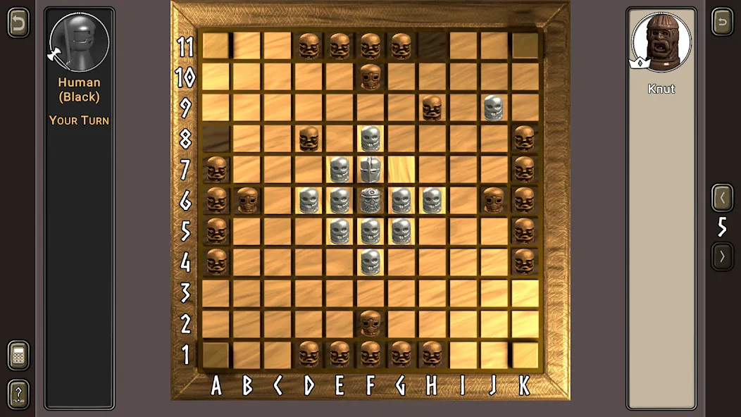 Скачать взлом Hnefatafl (Хнефатафль)  [МОД Много денег] — стабильная версия apk на Андроид screen 3