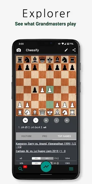 Взломанная Chessify: Scan & Analyze chess  [МОД Unlimited Money] — полная версия apk на Андроид screen 4