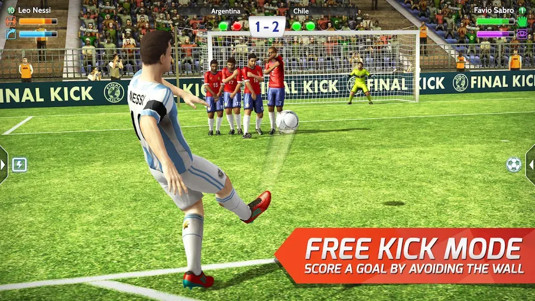 Скачать взлом Final Kick: Online Soccer (Финаль кик)  [МОД Unlimited Money] — полная версия apk на Андроид screen 2