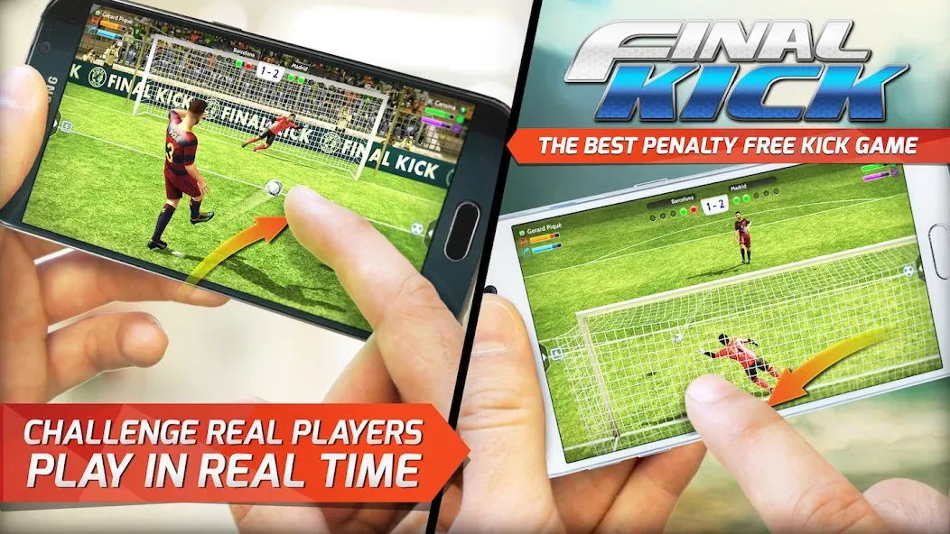 Скачать взлом Final Kick: Online Soccer (Финаль кик)  [МОД Unlimited Money] — полная версия apk на Андроид screen 3