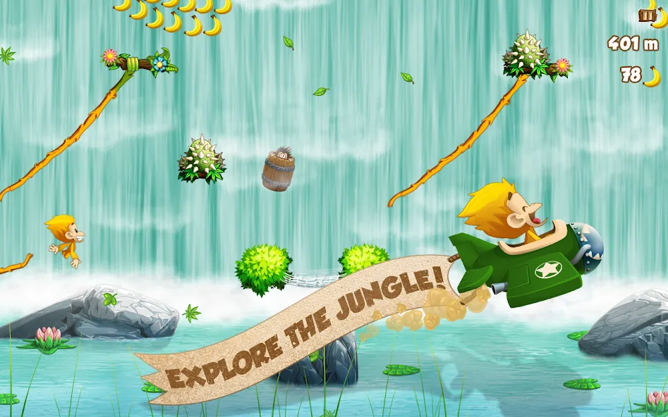 Скачать взлом Benji Bananas (Бенджи Бананас)  [МОД Mega Pack] — полная версия apk на Андроид screen 4