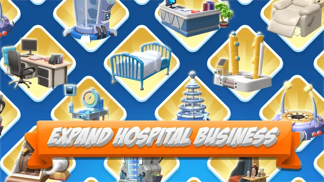 Скачать взломанную Sim Hospital2-Simulation (Сим Хоспитал2)  [МОД Меню] — полная версия apk на Андроид screen 4