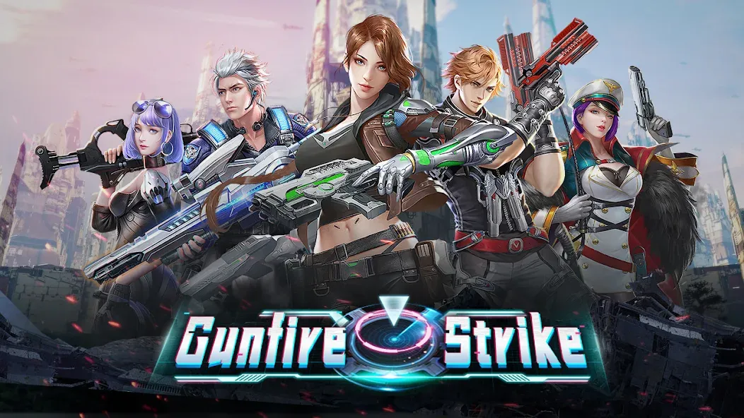 Взломанная Gunfire strike (Ганфаер страйк)  [МОД Бесконечные монеты] — полная версия apk на Андроид screen 1