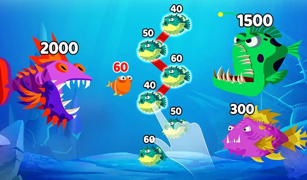 Взломанная Fish Town IO: Mini Aquarium (Фиш Таун Ай Ой)  [МОД Unlimited Money] — полная версия apk на Андроид screen 1