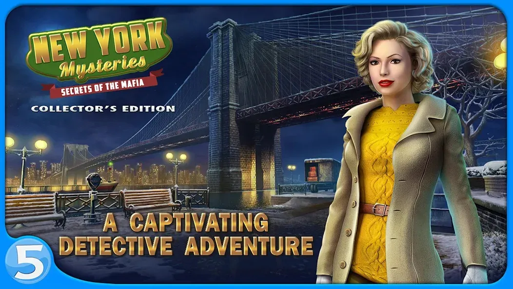 Взлом New York Mysteries 1  [МОД Menu] — последняя версия apk на Андроид screen 1