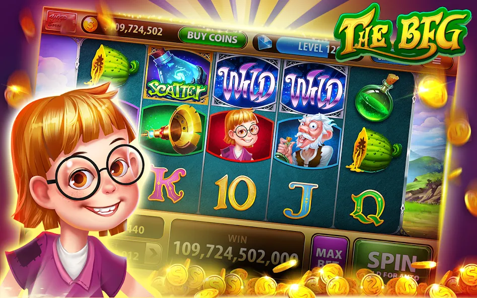 Скачать взлом Big Win — Slots Casino™ (Биг Вин)  [МОД Меню] — стабильная версия apk на Андроид screen 3