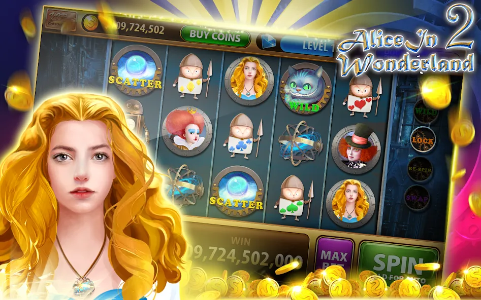 Скачать взлом Big Win — Slots Casino™ (Биг Вин)  [МОД Меню] — стабильная версия apk на Андроид screen 4