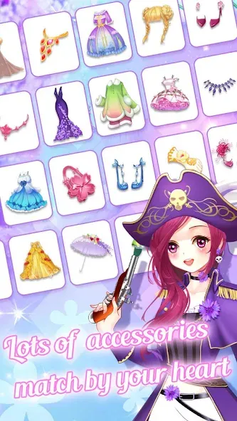 Взломанная Dream Flower Dressup  [МОД Unlocked] — стабильная версия apk на Андроид screen 2