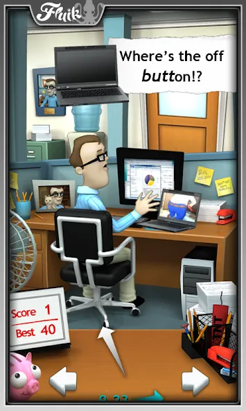 Взлом Office Jerk (Офисный задира)  [МОД Unlimited Money] — стабильная версия apk на Андроид screen 1