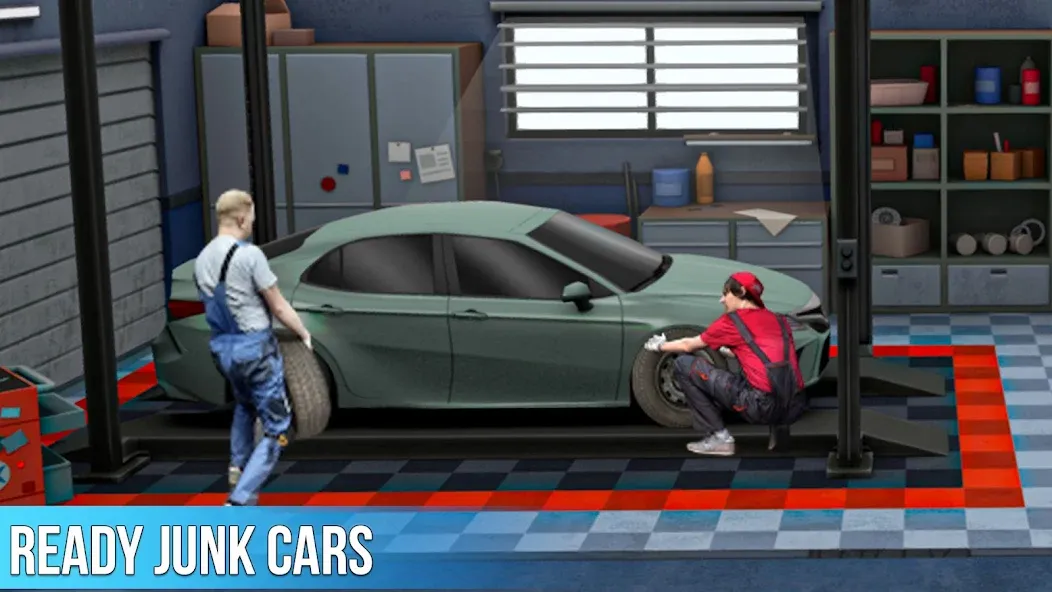 Скачать взломанную Used Car Dealers Job Simulator  [МОД Mega Pack] — стабильная версия apk на Андроид screen 1