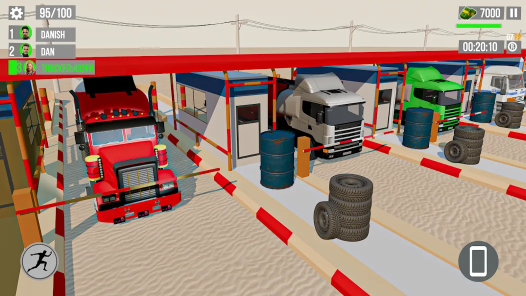 Скачать взлом Euro Truck Gas Station Games  [МОД Все открыто] — стабильная версия apk на Андроид screen 4