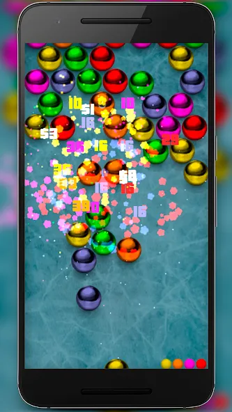 Скачать взлом Magnetic balls bubble shoot  [МОД Много денег] — последняя версия apk на Андроид screen 2