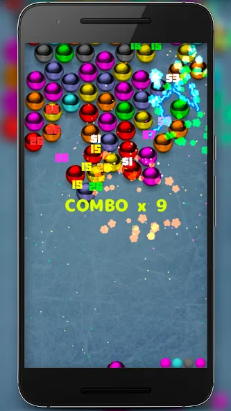 Скачать взлом Magnetic balls bubble shoot  [МОД Много денег] — последняя версия apk на Андроид screen 5