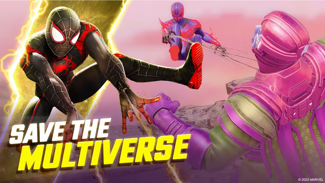 Скачать взлом MARVEL Strike Force: Squad RPG (Марвел Страйк Форс)  [МОД Меню] — стабильная версия apk на Андроид screen 4