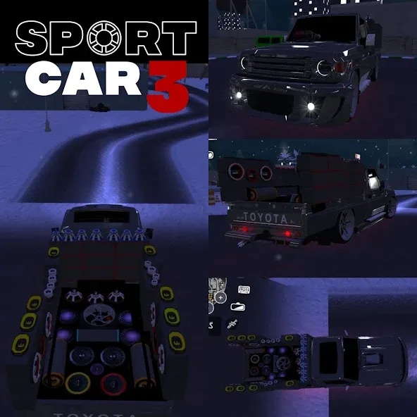 Скачать взломанную Sport car 3 : Taxi & Police — (Спорткар 3)  [МОД Бесконечные деньги] — стабильная версия apk на Андроид screen 5