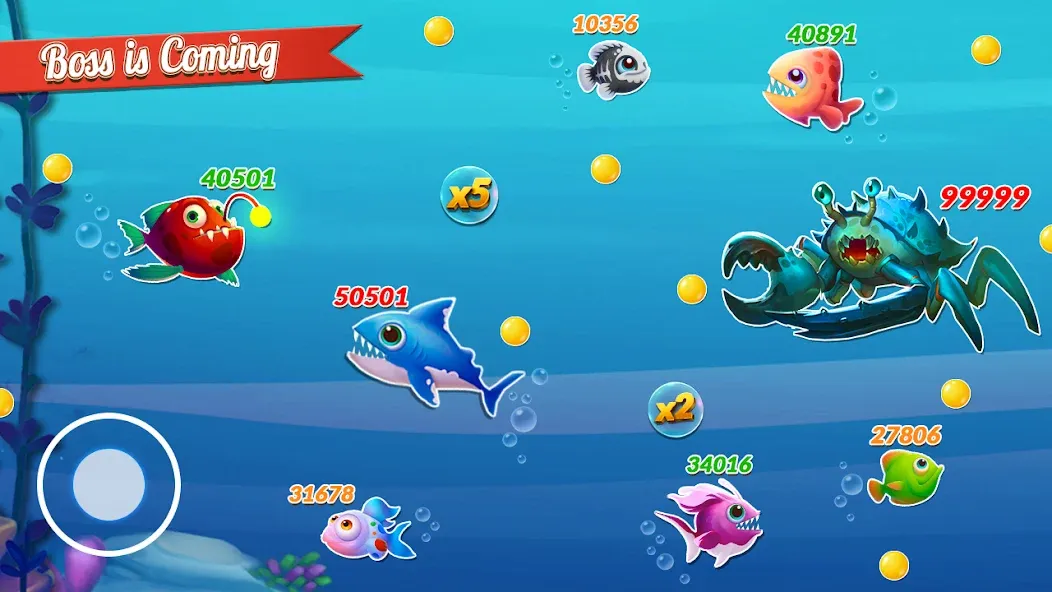 Взломанная Fish.IO Fish Games Shark Games (Фиш Ай О Фиш Геймс Шарк Геймс)  [МОД Много денег] — стабильная версия apk на Андроид screen 3