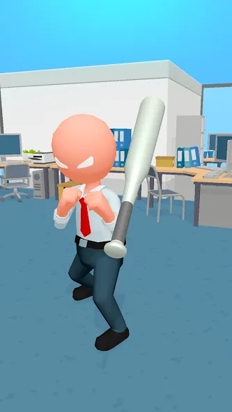 Взлом Crazy Office — Slap & Smash  [МОД Unlocked] — последняя версия apk на Андроид screen 3