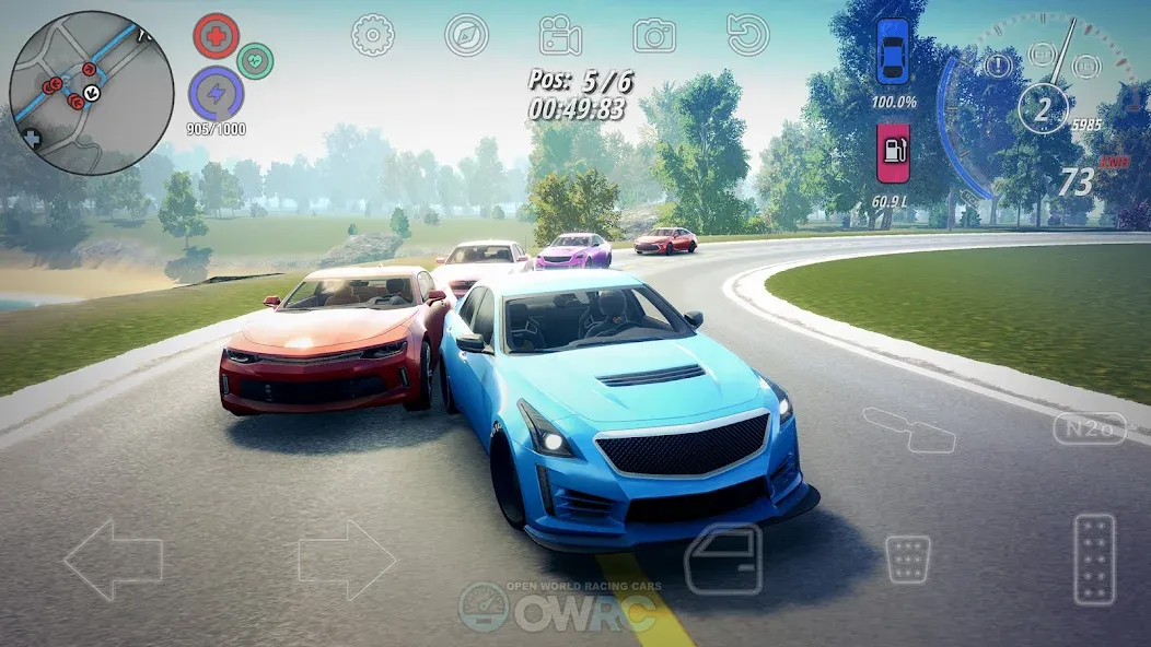 Взломанная OWRC: Open World Racing Cars (ОВРК )  [МОД Unlimited Money] — стабильная версия apk на Андроид screen 5