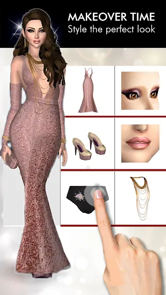 Взломанная Fashion Empire — Dressup Sim (Фэшн Эмпайр)  [МОД Unlocked] — последняя версия apk на Андроид screen 3