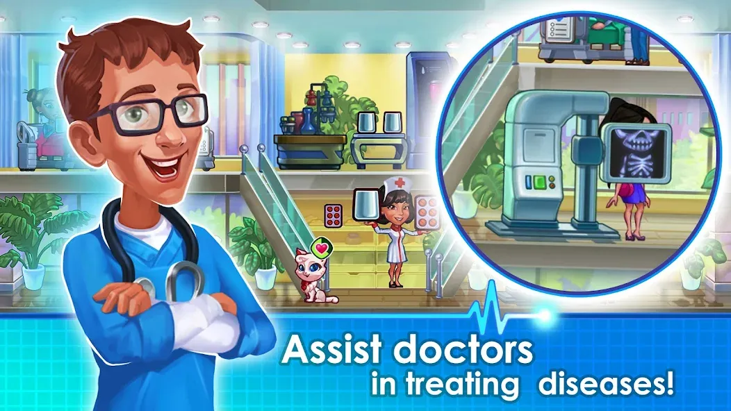 Скачать взлом Doctor Dash ASMR Hospital (Клиника Дэш Безумный Госпиталь)  [МОД Меню] — стабильная версия apk на Андроид screen 4