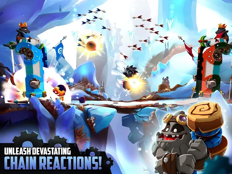 Скачать взлом Badland Brawl (Бэдлэнд Броул)  [МОД Меню] — последняя версия apk на Андроид screen 2