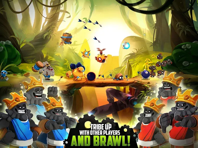 Скачать взлом Badland Brawl (Бэдлэнд Броул)  [МОД Меню] — последняя версия apk на Андроид screen 5